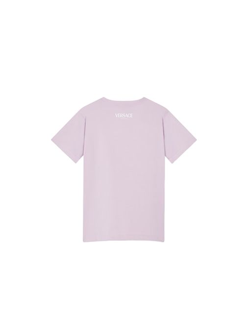 T-shirt, bambina, logata. VERSACE | 1018342 1A169592LI80